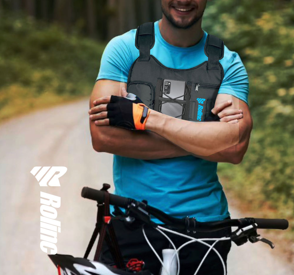 Pechera PortaCel 📱 para Grabación en Moto 🏍️, Ciclismo 🚴 y Caminata 🚶♂️