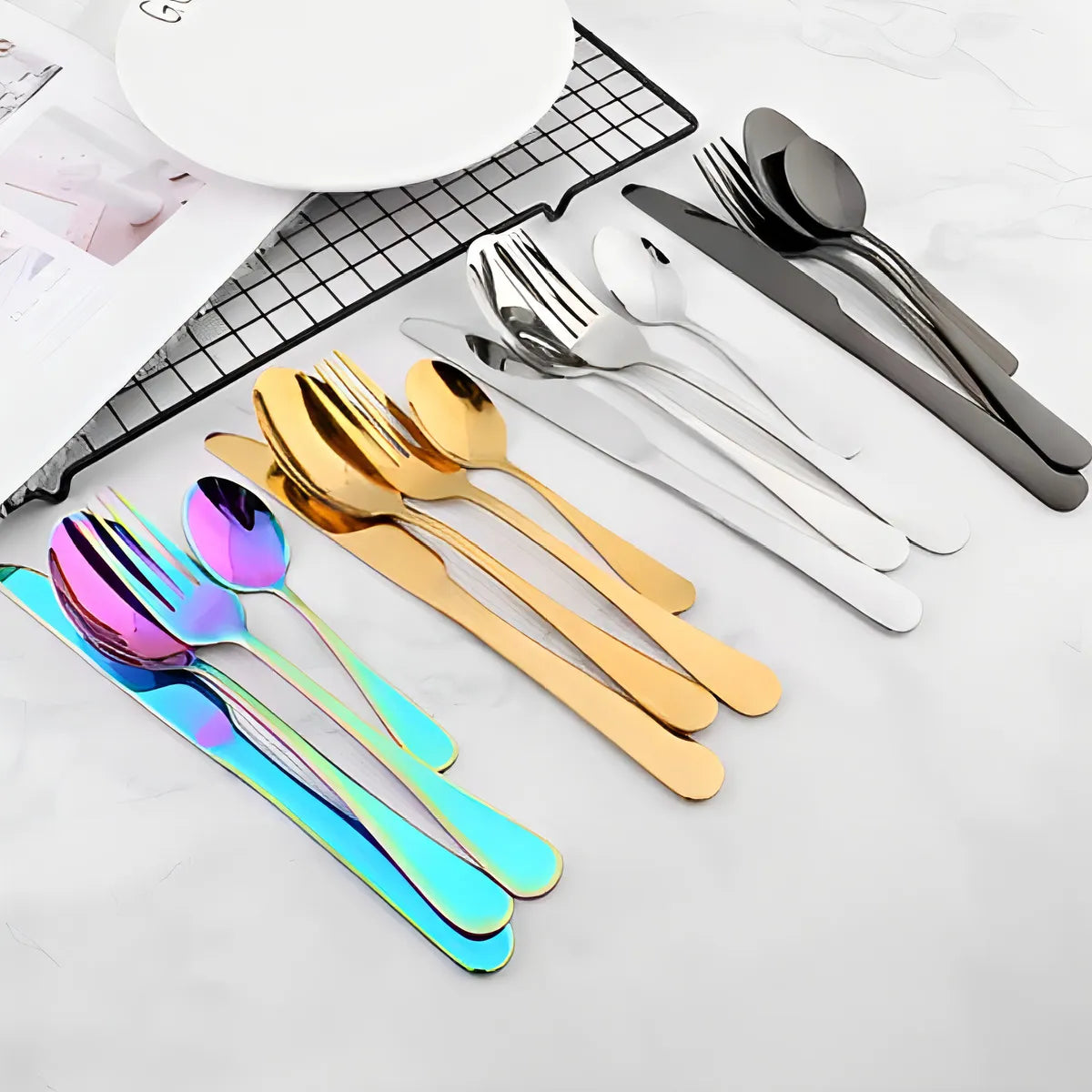 Set De Cubiertos Luxury - 24 Piezas 🍽️