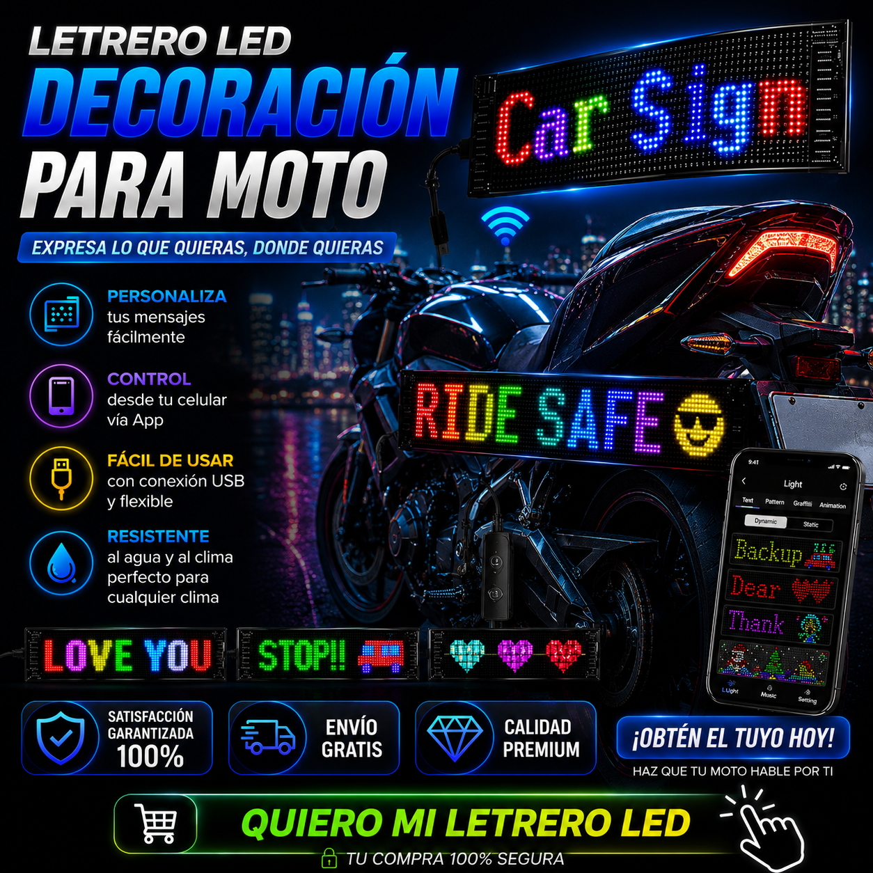 Letrero Led - Lúmina Pro 🚀