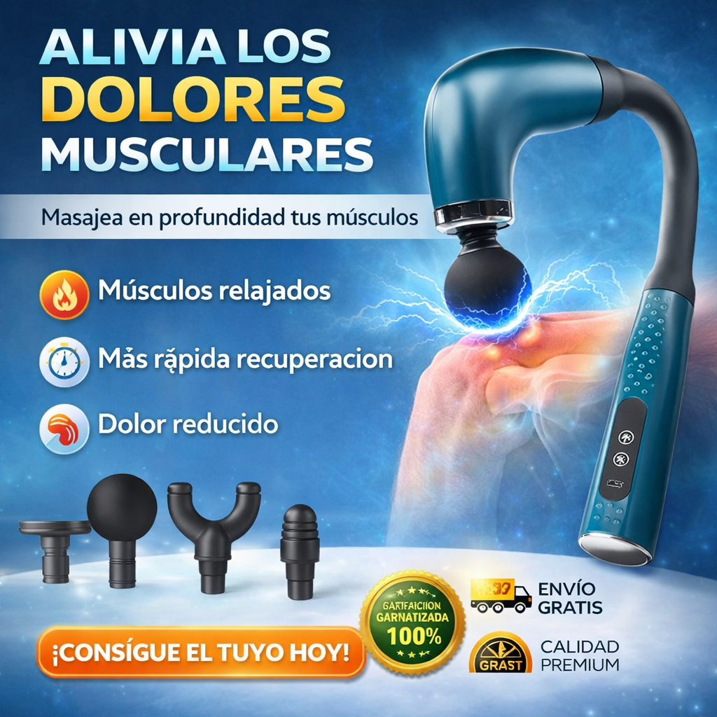 Masajeador Ergonómico Curvo Proflex
