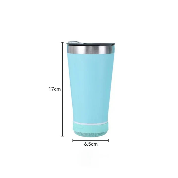 TermoSonido🎶:Vaso Térmico Parlante 3 en 1 🥤(Térmico, Audioritmico, Destapador)