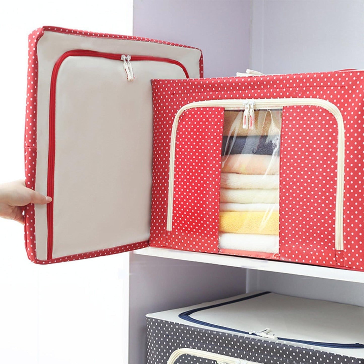 CAJA DE ALMACENAMIENTO MULTIFUNCIONAL✨
