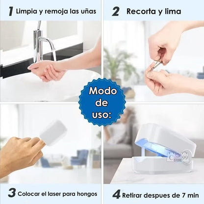 Laser Nail Pro® - Dispositivo láser para tratamiento de hongos en las uñas