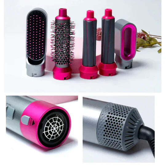 StylePro™  Secador  Rizador Peine 5 En 1
