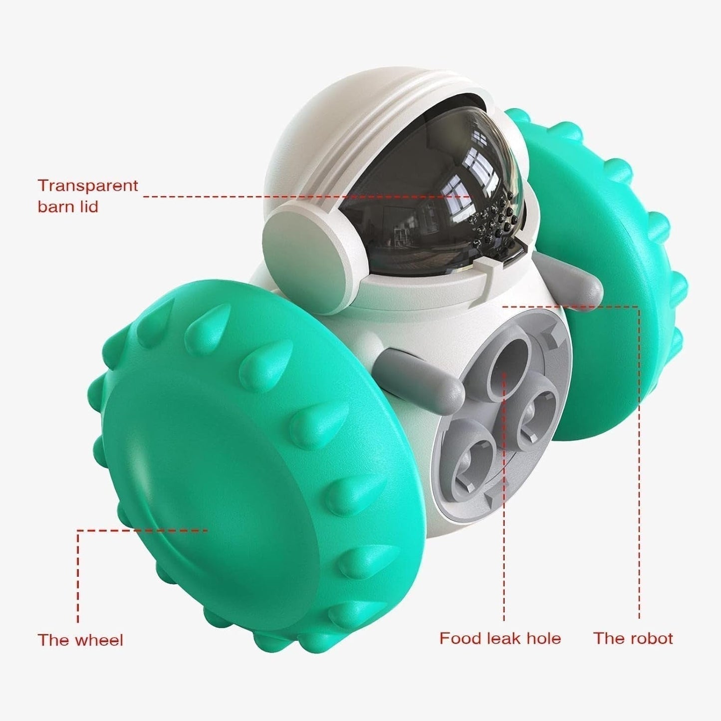 ASTROSNACK: Dispensador de comida para mascotas