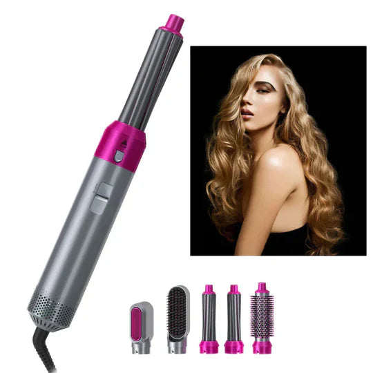 StylePro™  Secador  Rizador Peine 5 En 1