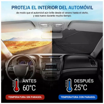 PARASOL PLEGABLE PARA AUTO  | FlexShield™