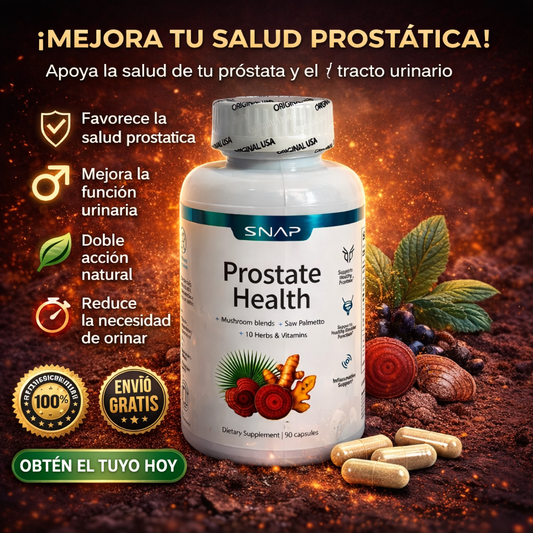 SNAP PROSTATE HEALTH - REACTIVA TU SALUD PROSTATICA X 90