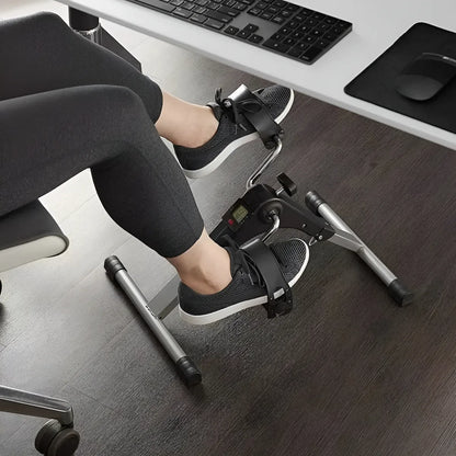 Bicicleta Estática con Pantalla Y Fuerza Ajustable