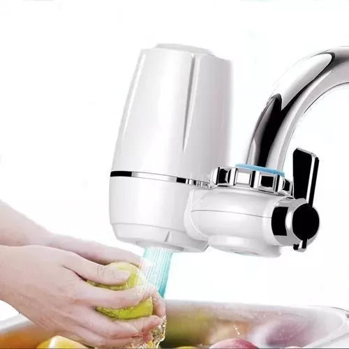 Purificador de Agua WaterPure- Filtro contra Bacterias y Óxido + REPUESTO GRATIS!