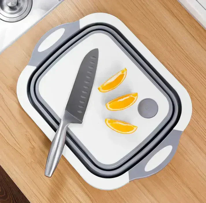 Tabla Plegable 3 en 1: WashPlus✨🔪🍎