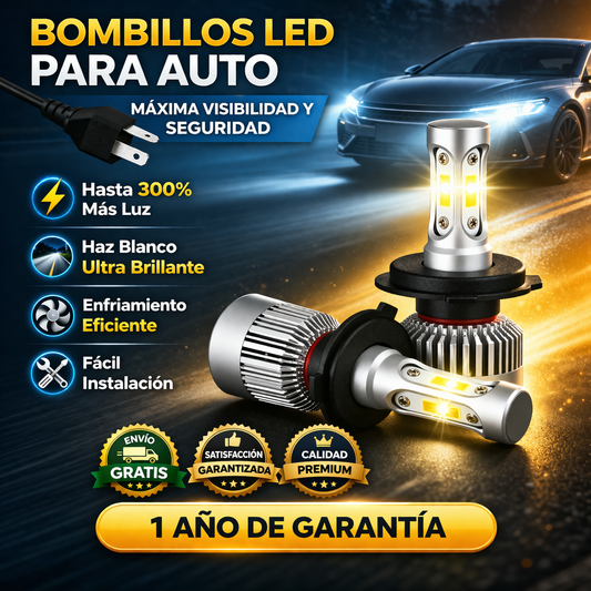 x2 Bombillos led pro - +10000 [Lm]
