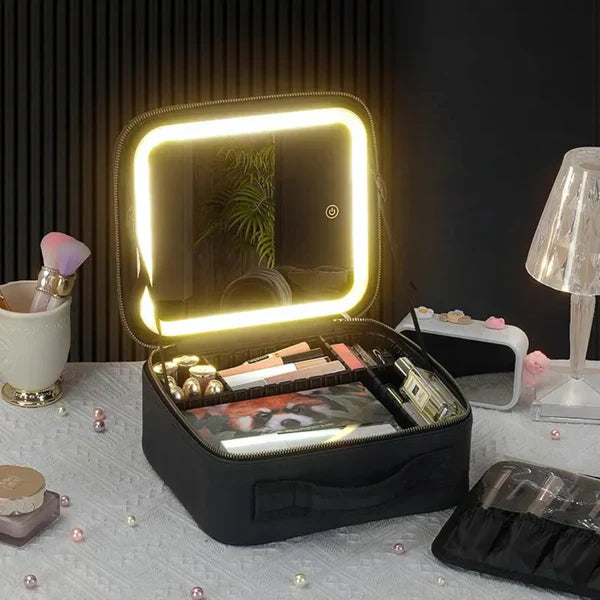 COSMETIQUERA PRO CON ESPEJO