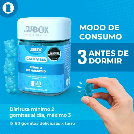 ✨ Gomitas para dormir Calm Vibes 😴🍃