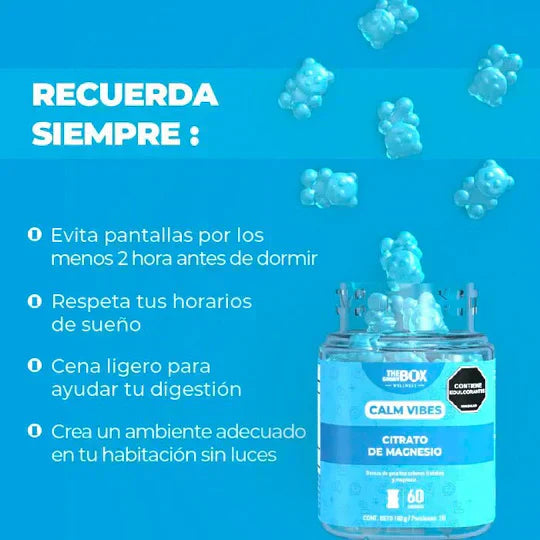 ✨ Gomitas para dormir Calm Vibes 😴🍃