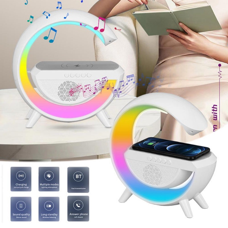 TABLELAMP: Lampara Parlante Bluetooth Luz RGB