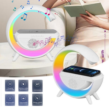 TABLELAMP: Lampara Parlante Bluetooth Luz RGB